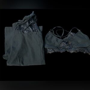 White Fox Boutique If I were you set! Comes with the pants and the crop top